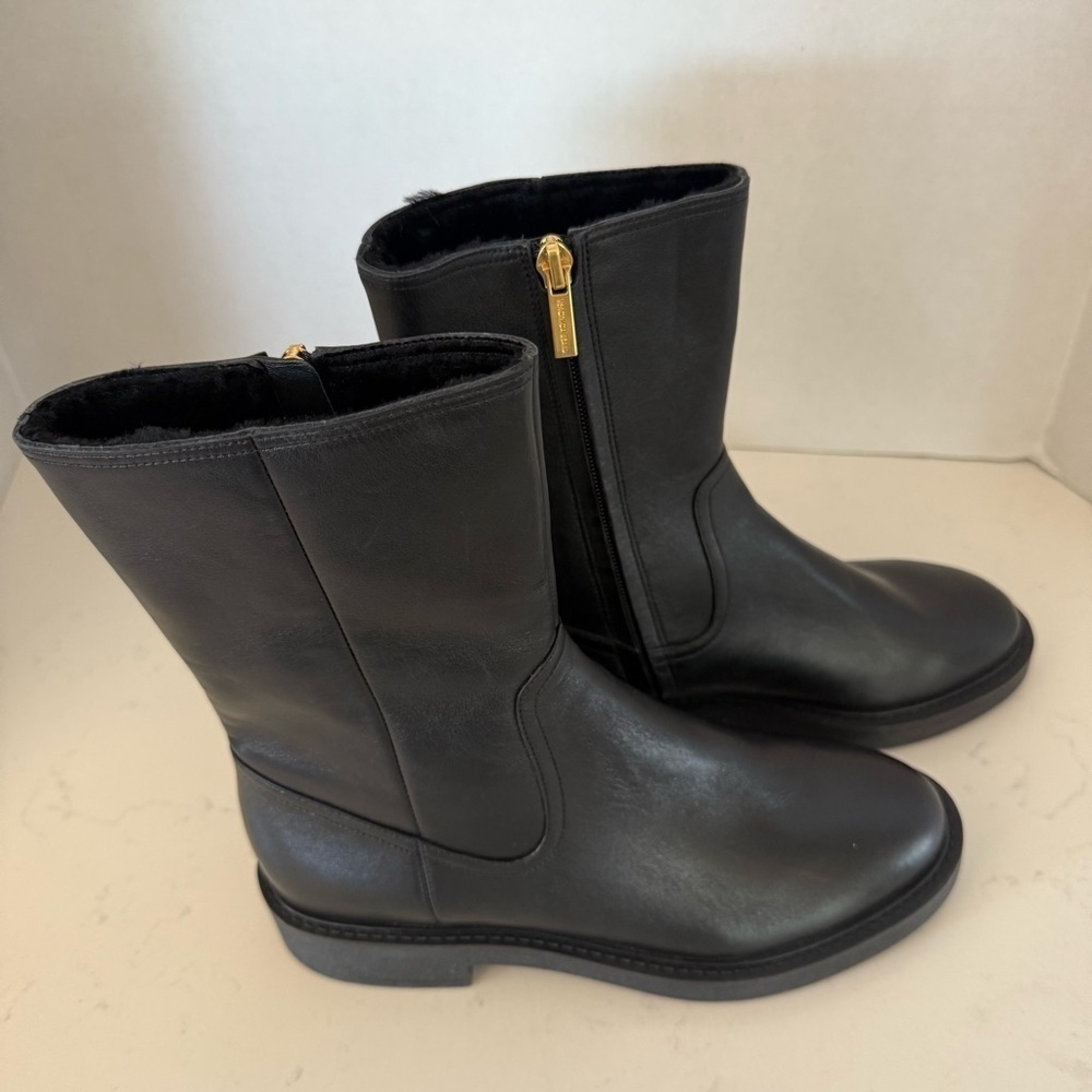 NEW Veronica Beard Creswell Mid-Calf Bootie fur lined size: 6 - Picture 3 of 6